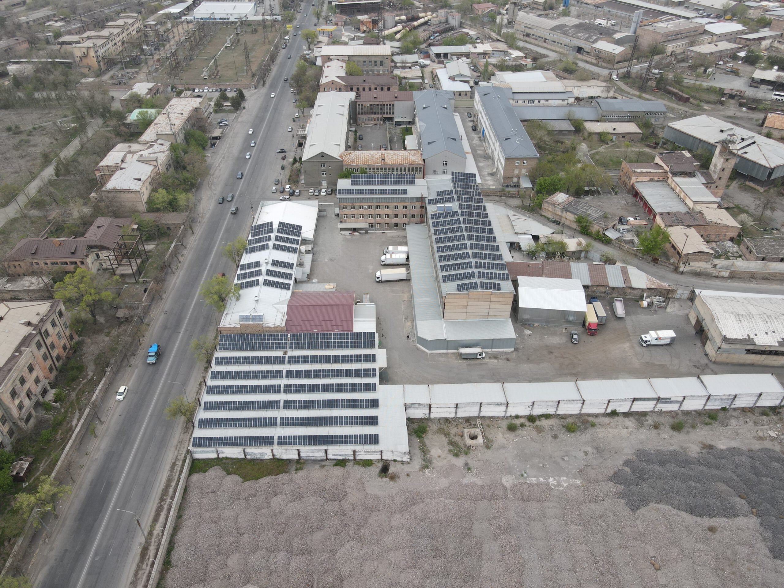 Արևային կայան Էկոպրոֆ ընկերության համար (Comfort)