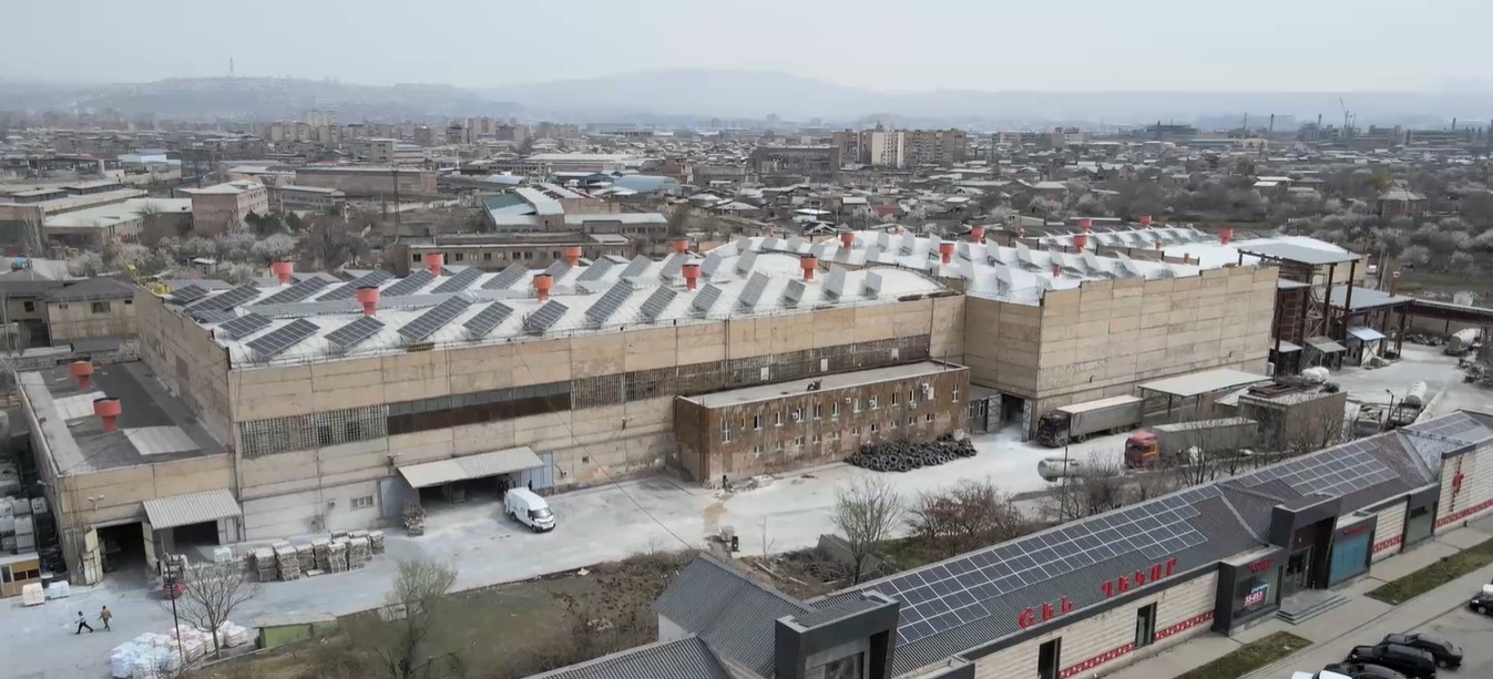 Արևային կայան Էֆեկտ Գրուպում (Շեն հոլդինգ)