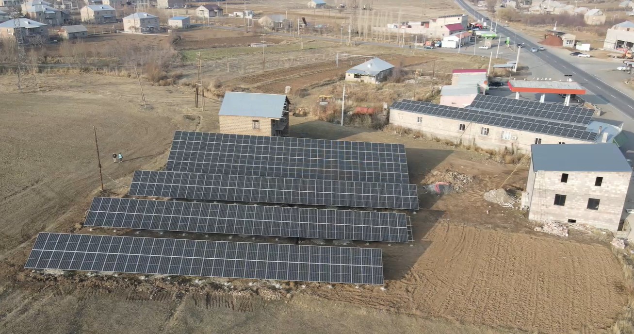 Արևային կայան Շենավան գազալցակայանի համար