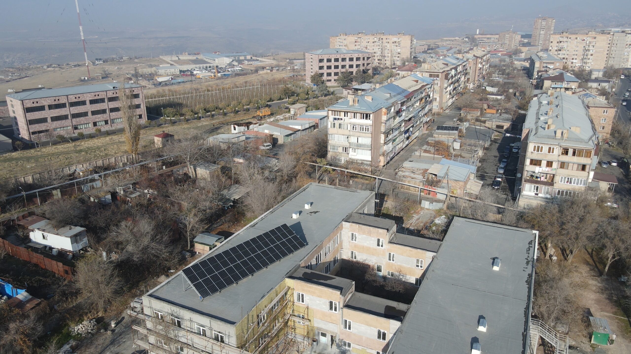 Արևային կայաններ Երևանի թիվ 161 մանկապարտեզի համար