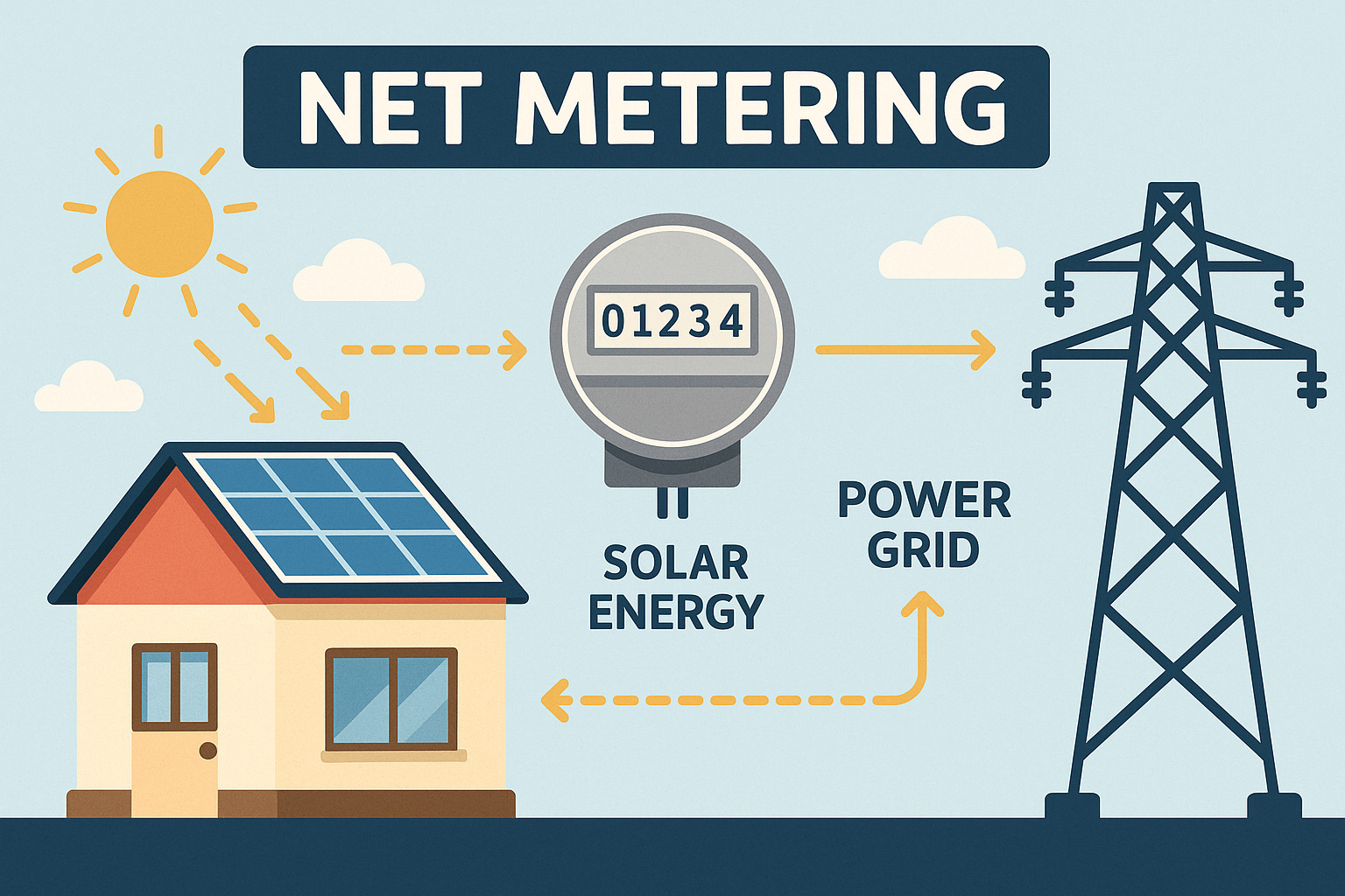 Ի՞նչ է Net-Metering-ը և ինչպես է այն օգնում նվազեցնել էլեկտրաէներգիայի ծախսերը: